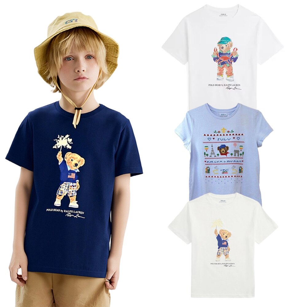 polo ralph lauren POLO 青年款小熊 POLO RL 經典小熊童裝T恤 封面照片