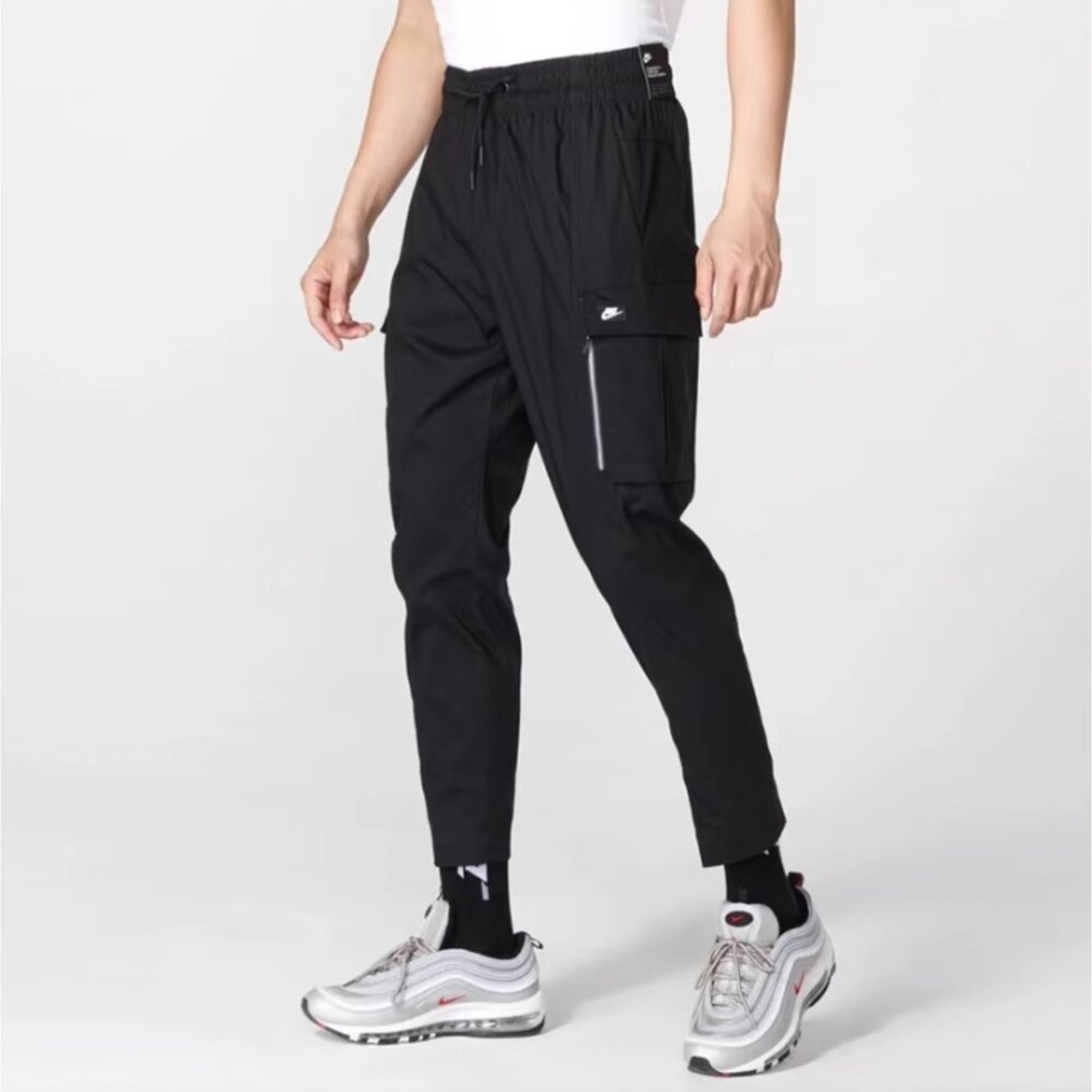 18549715513-NIKE 寬鬆 束口 拉鍊口袋工作褲 長褲 BV3128