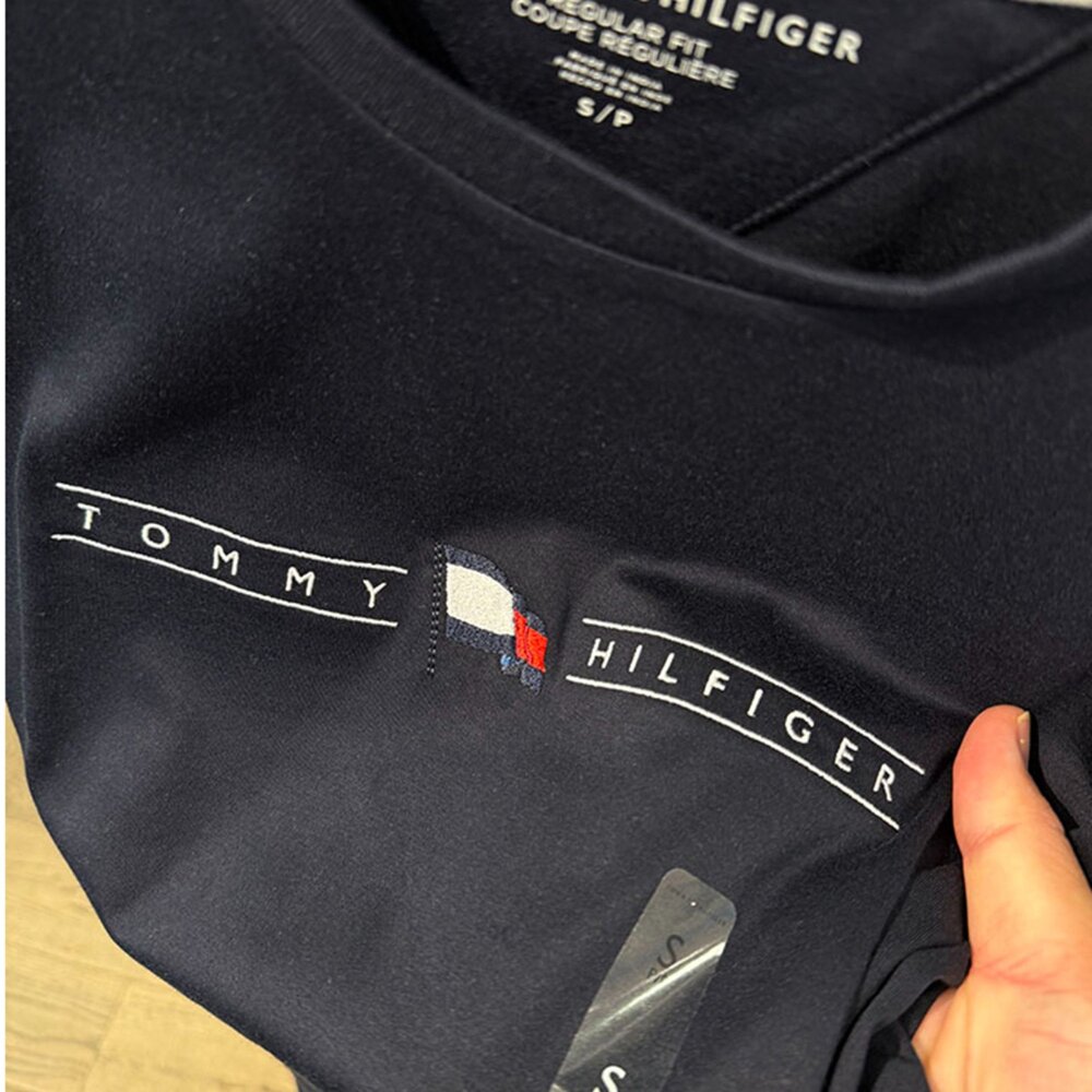 Tommy Hilfiger 圓領短袖 刺繡 上衣 短袖 t shirt-圖片-3
