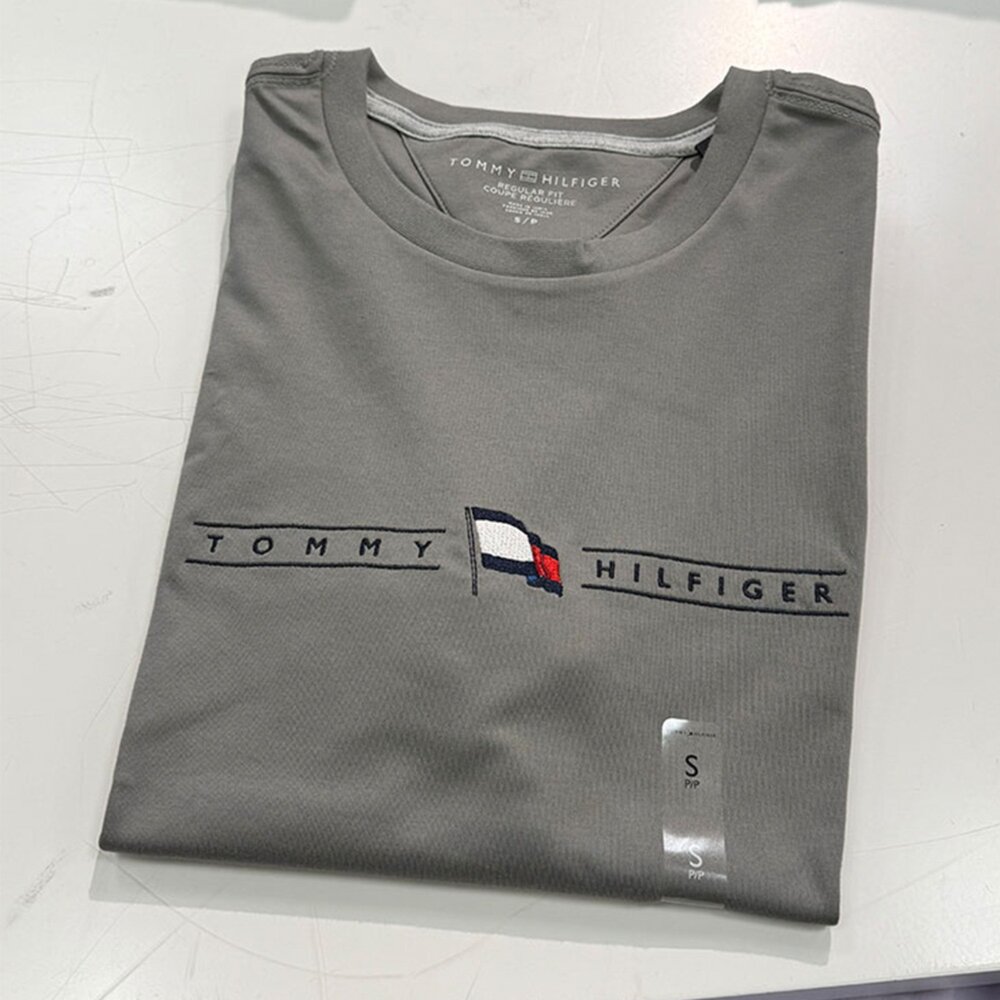 Tommy Hilfiger 圓領短袖 刺繡 上衣 短袖 t shirt-圖片-4