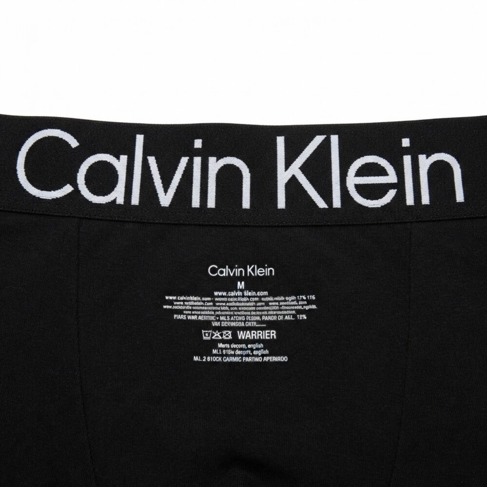 CK 專櫃款 盒裝 寬帶 大logo 男內褲 超細纖維平口內褲 3件組 (美國原裝進口 非costco款)-圖片-7
