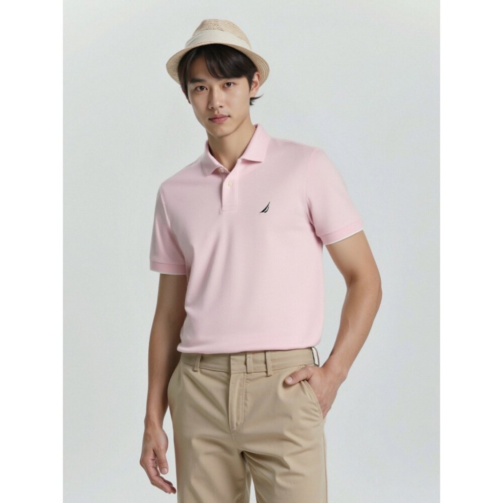 18549715533-NAUTICA 男款 帆船 胸前小LOGO POLO衫 透氣排汗 排汗衫