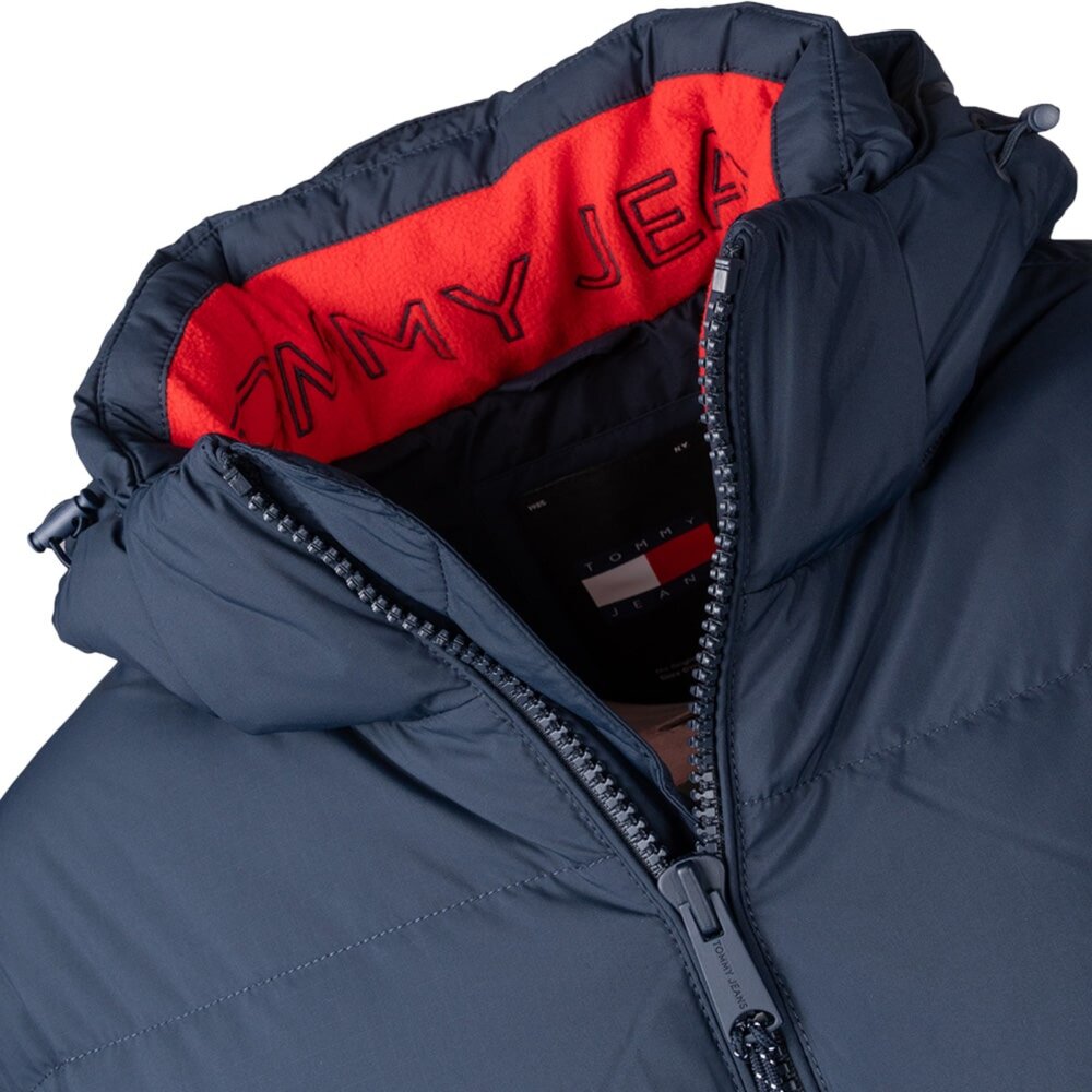 Tommy Hilfiger 羽絨連帽外套 可拆卸帽子 保暖防風禦寒外套-圖片-4