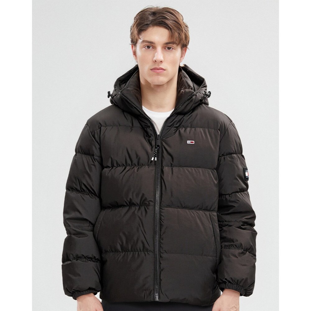 18549715535-Tommy Hilfiger 羽絨連帽外套 可拆卸帽子 保暖防風禦寒外套