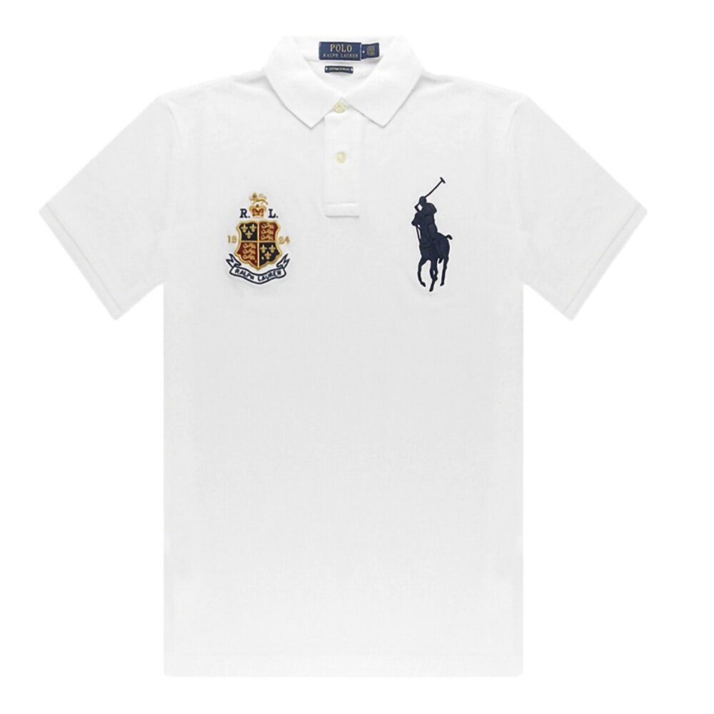 POLO Ralph Lauren 成人版 polo大馬 POLO衫 雙扣 男生款 版型偏大 大尺碼 男生上衣-圖片-6