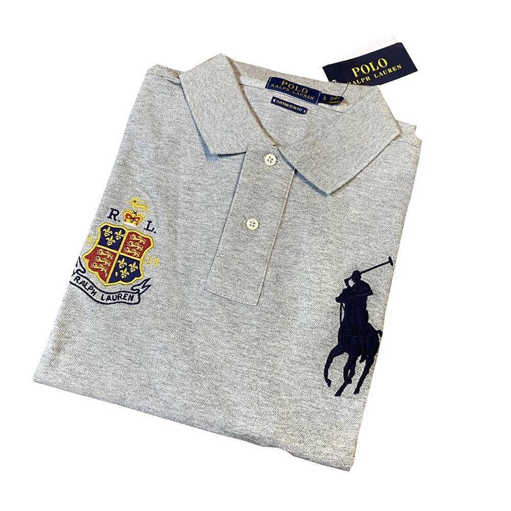 POLO Ralph Lauren 成人版 polo大馬 POLO衫 雙扣 男生款 版型偏大 大尺碼 男生上衣-圖片-7