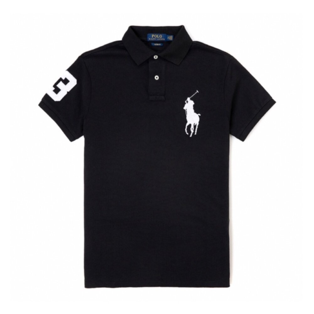 POLO Ralph Lauren 成人版 polo大馬  POLO衫 雙扣 男生款 版型偏大 大尺碼 男生上衣-圖片-8