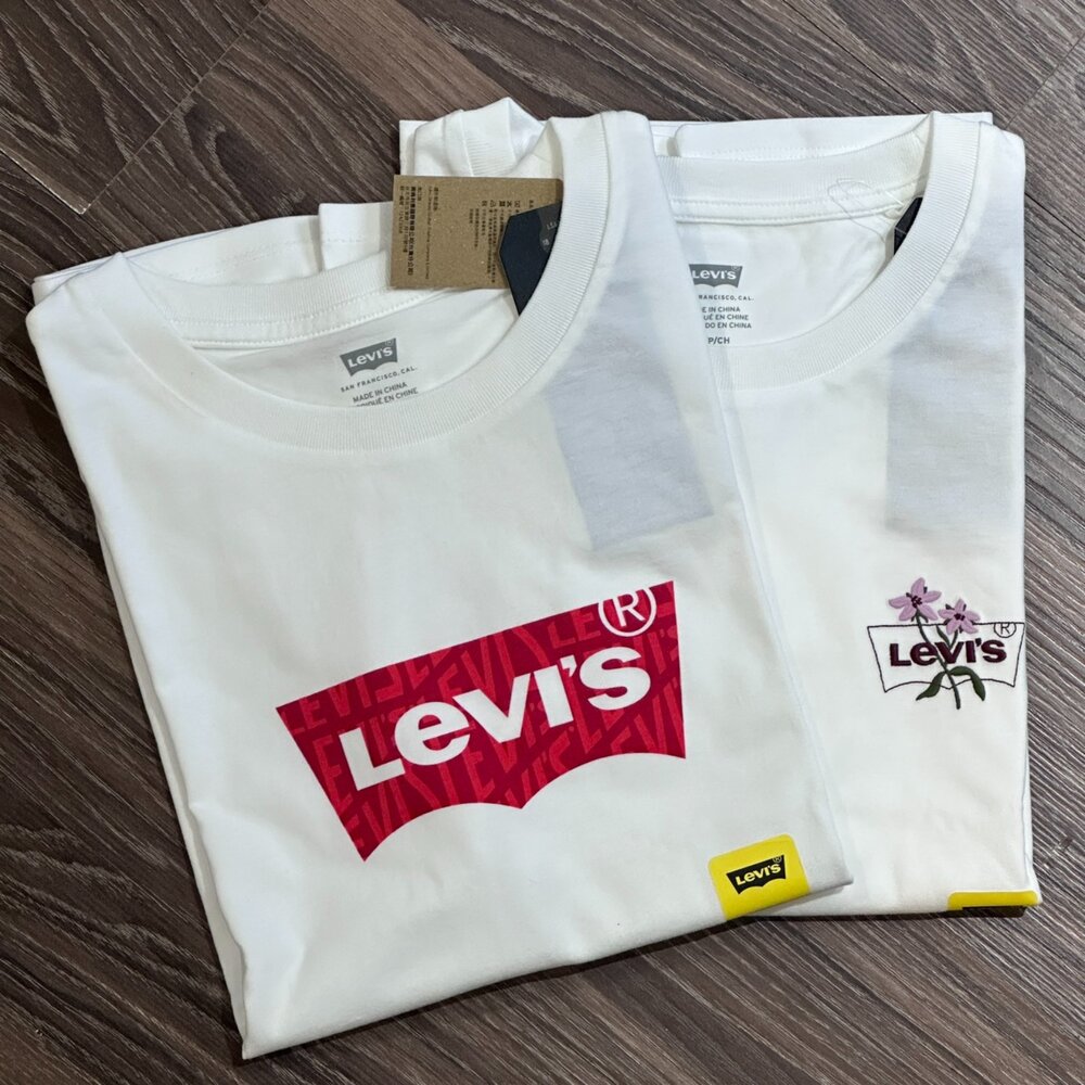 LEVIS 成人款 夏季 t恤 情侶款 上衣 短袖 t恤 刷舊 男生衣著 情侶裝 休閒短袖 美國代購 男生短袖 素T-圖片-11