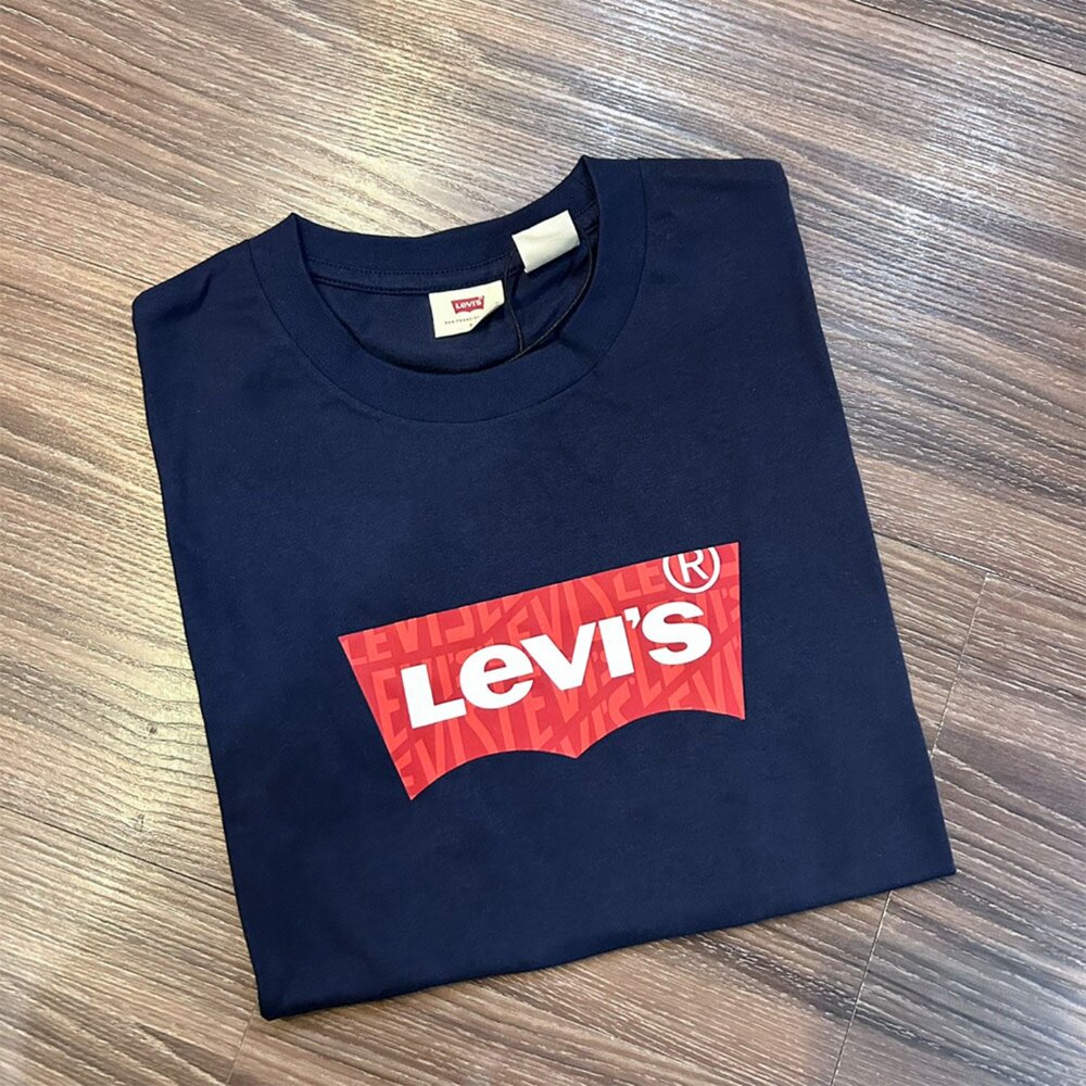 LEVIS 成人款 夏季 t恤 情侶款 上衣 短袖 t恤 刷舊 男生衣著 情侶裝 休閒短袖 美國代購 男生短袖 素T-圖片-8