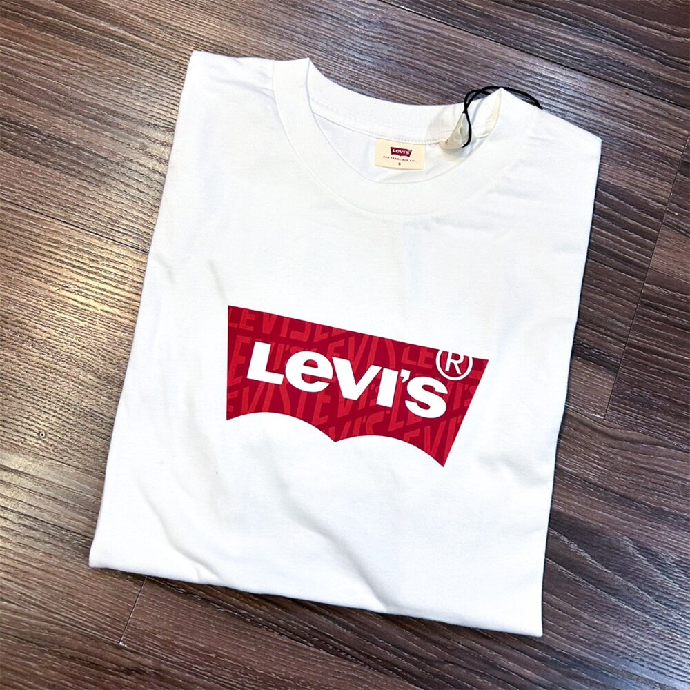 LEVIS 成人款 夏季 t恤 情侶款 上衣 短袖 t恤 刷舊 男生衣著 情侶裝 休閒短袖 美國代購 男生短袖 素T-圖片-9