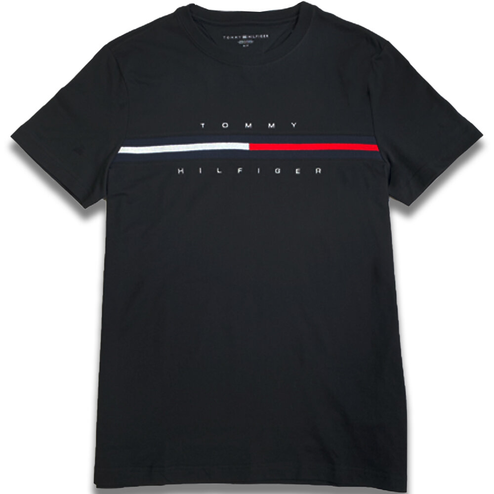 Tommy Hilfiger 成人 刺繡 經典大Logo 短袖 T恤 上衣 情侶裝 大尺碼-圖片-3