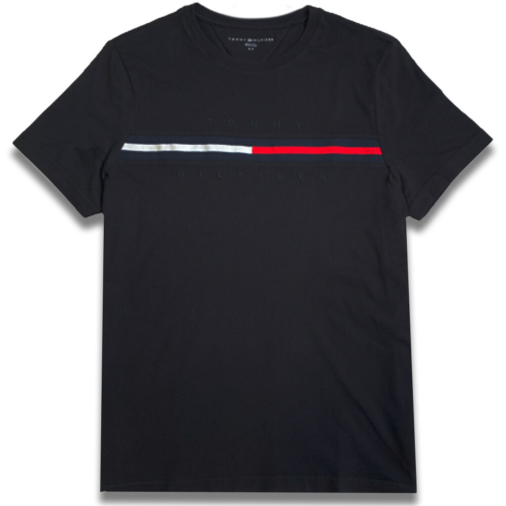 Tommy Hilfiger 成人 刺繡 經典大Logo 短袖 T恤 上衣 情侶裝 大尺碼-圖片-5