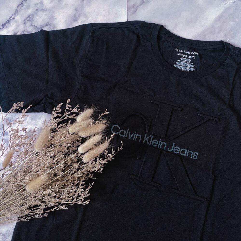 CK青年款 短T 經典款logo 上衣 t shirt 輕鬆駕馭 情侶裝 短袖 t 恤 現貨正品-圖片-7