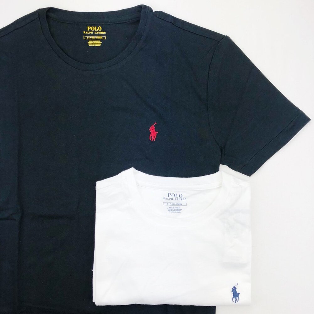 POLO Ralph Lauren 成人 情侶裝 素t 小馬 刺繡 短袖 上衣 素面Logo 短袖 t 恤 1108-圖片-10
