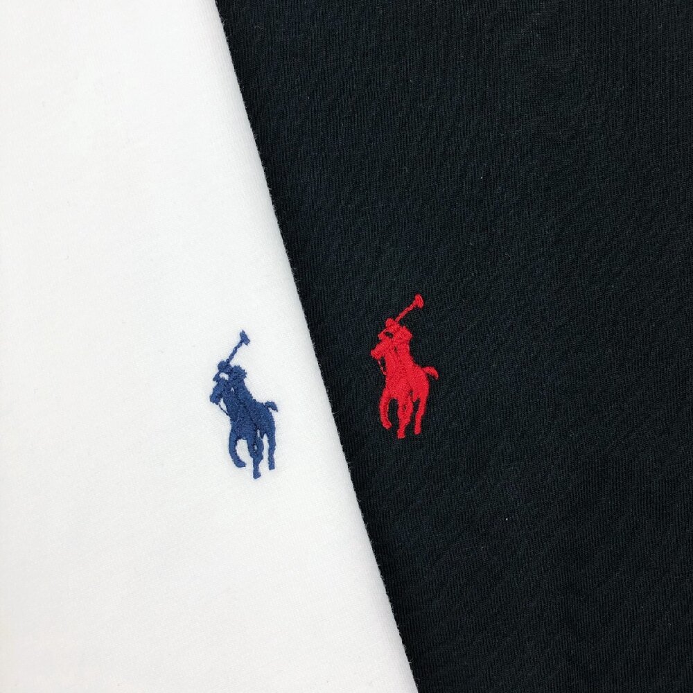 POLO Ralph Lauren 成人 情侶裝 素t 小馬 刺繡 短袖 上衣 素面Logo 短袖 t 恤 1108-圖片-5