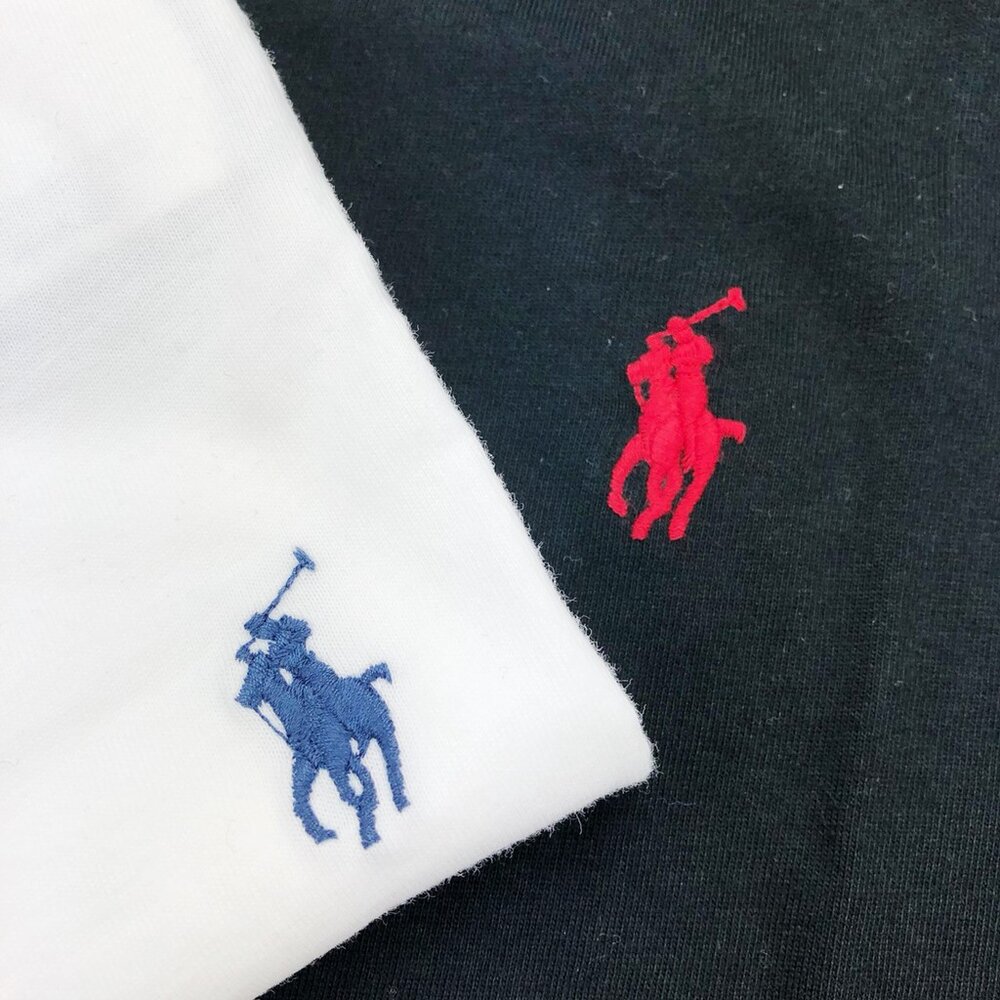 POLO Ralph Lauren 成人 情侶裝 素t 小馬 刺繡 短袖 上衣 素面Logo 短袖 t 恤 1108-圖片-9