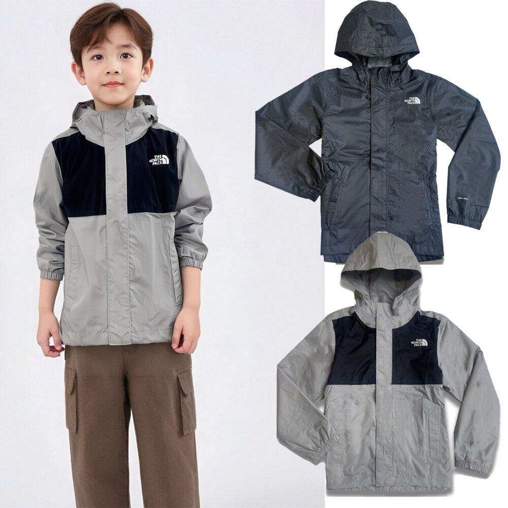 22655440433-The North Face 北臉 小童 風衣外套 防潑水 防風 外套
