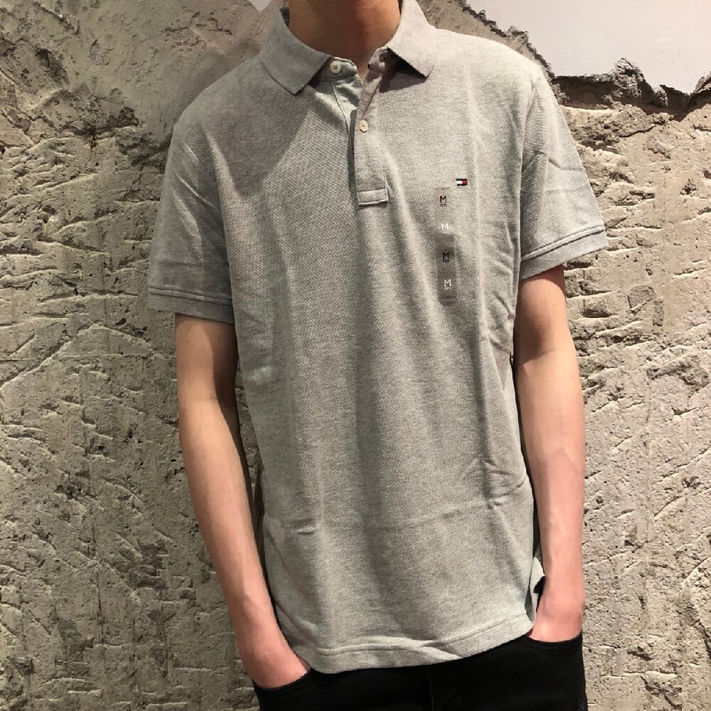 Tommy Hilfiger 短袖 POLO衫 刺繡 小LOGO款 棉質 男生衣服 短袖上衣 寬鬆上衣 大尺碼 美國代購-圖片-7