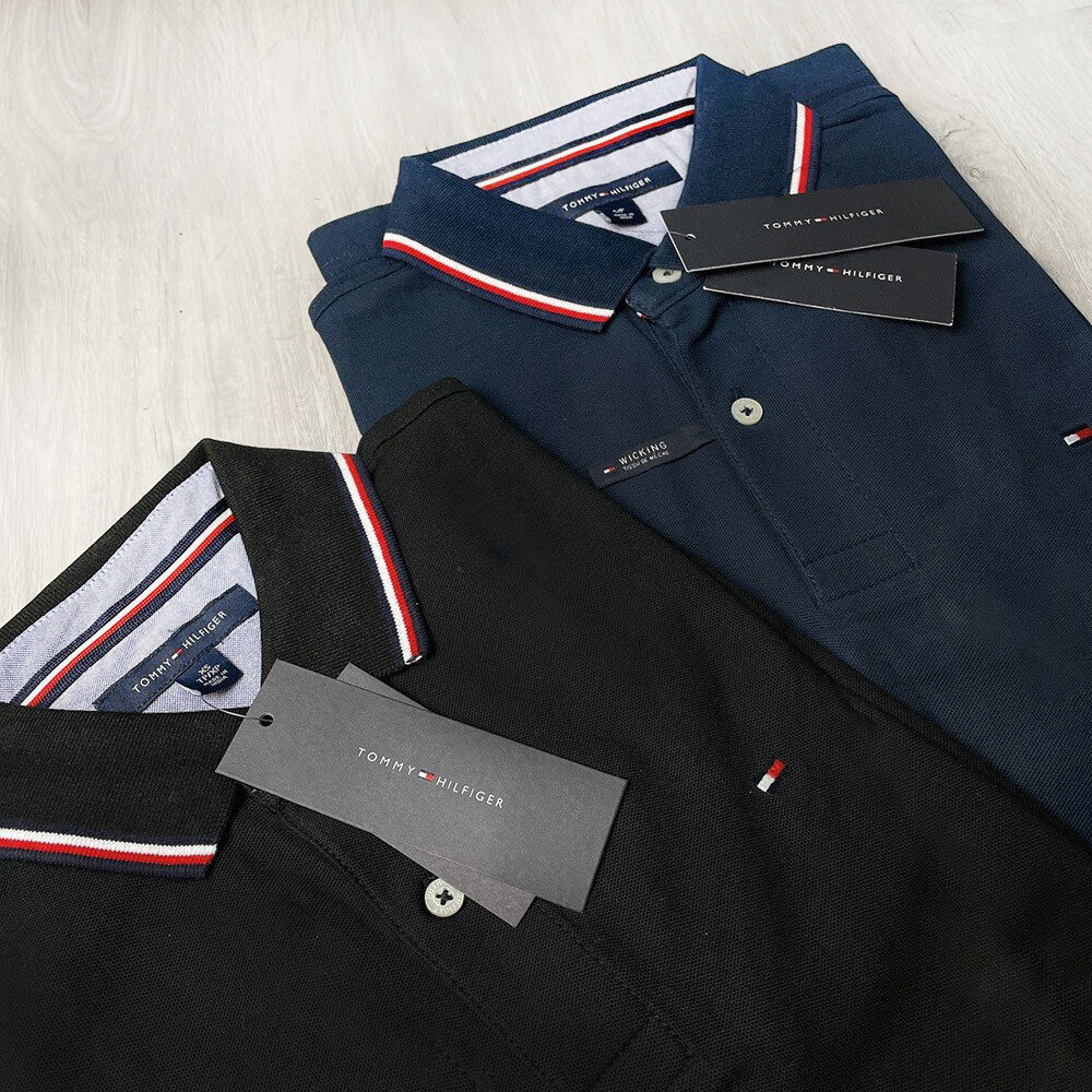Tommy Hilfiger 短袖 POLO衫 刺繡 小LOGO款 棉質 男生衣服 短袖上衣 寬鬆上衣 大尺碼 美國代購-圖片-8