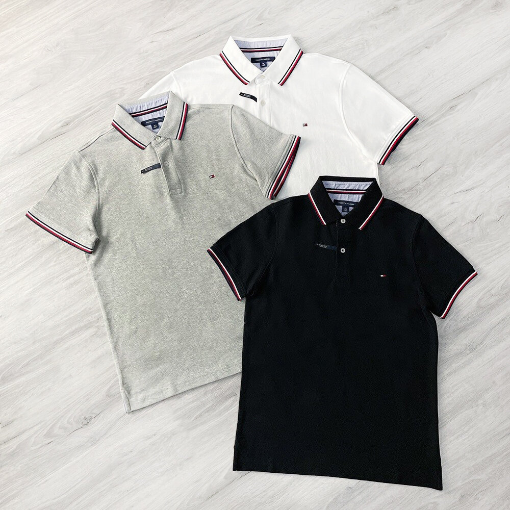 Tommy Hilfiger 短袖 POLO衫 刺繡 小LOGO款 棉質 男生衣服 短袖上衣 寬鬆上衣 大尺碼 美國代購-圖片-9