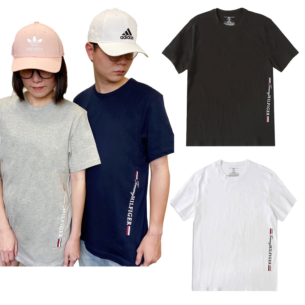 Tommy Hilfiger 多款多色 大LOGO 側邊小LOGO短袖 短袖上衣 短T 短袖T恤 男生衣著-圖片-4