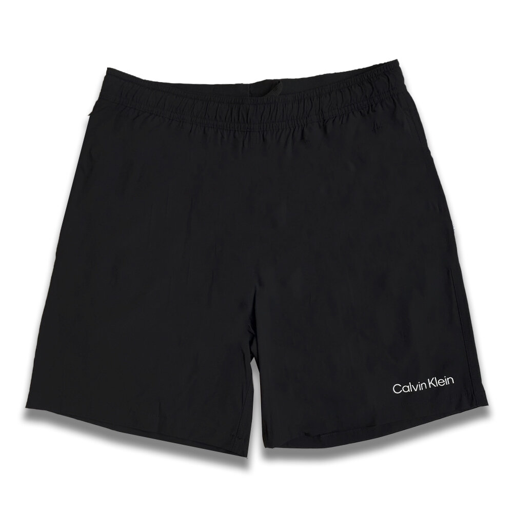 Calvin Klein 凱文克萊 CK 短褲 海灘褲 男生短褲 膝上短褲 聚酯纖維 舒適透氣 美國代購-圖片-3