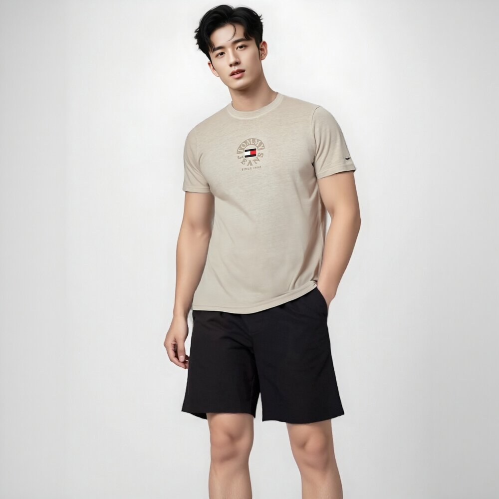 Tommy Hilfiger jeans 湯米 圓領 刺繡LOGO 短袖 上衣-圖片-6