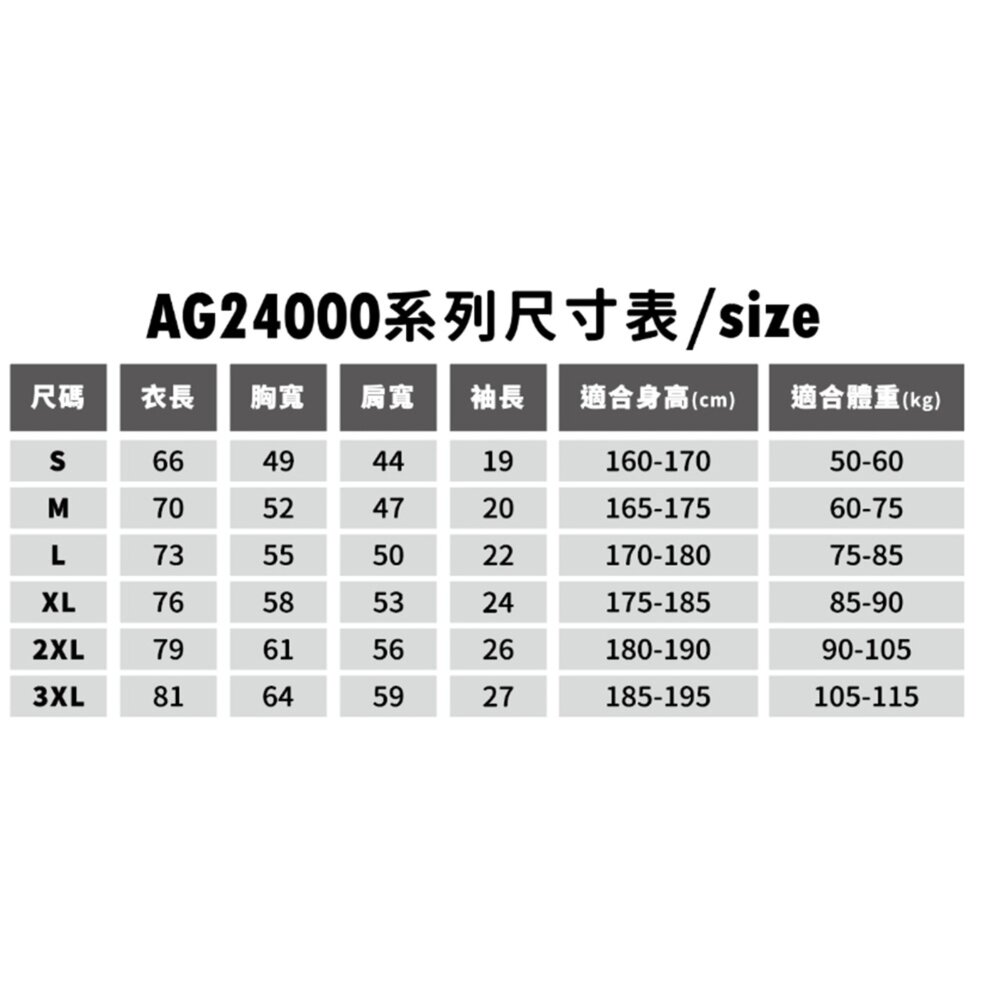 240克 16支 紗緊密賽洛紡 重磅 落肩 不透光 不激凸 精梳棉 素面 T恤-圖片-7