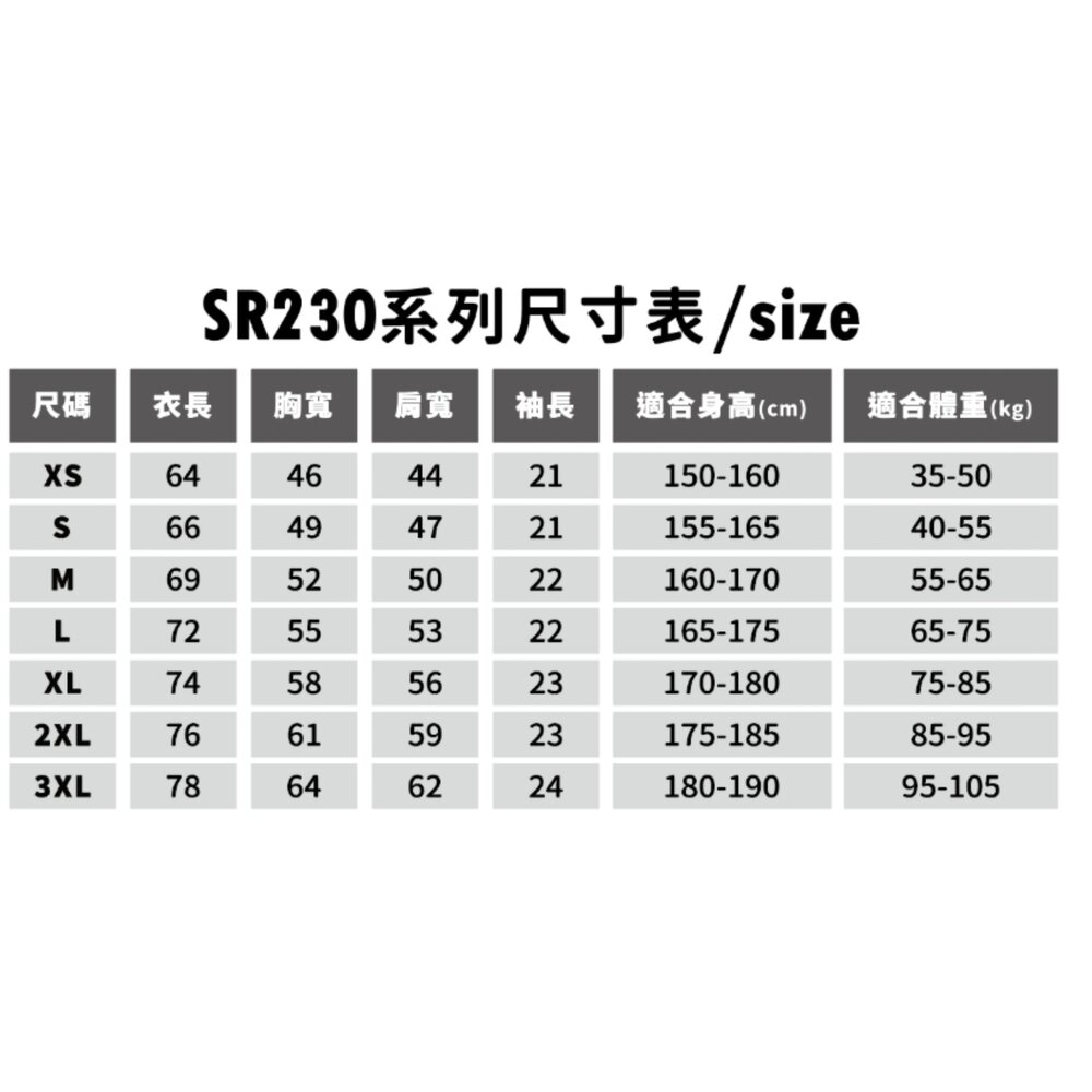 夏季 涼感 抗菌 抗UV 頂級230g重磅 不透光 不激凸 寬版 落肩 T恤-圖片-10