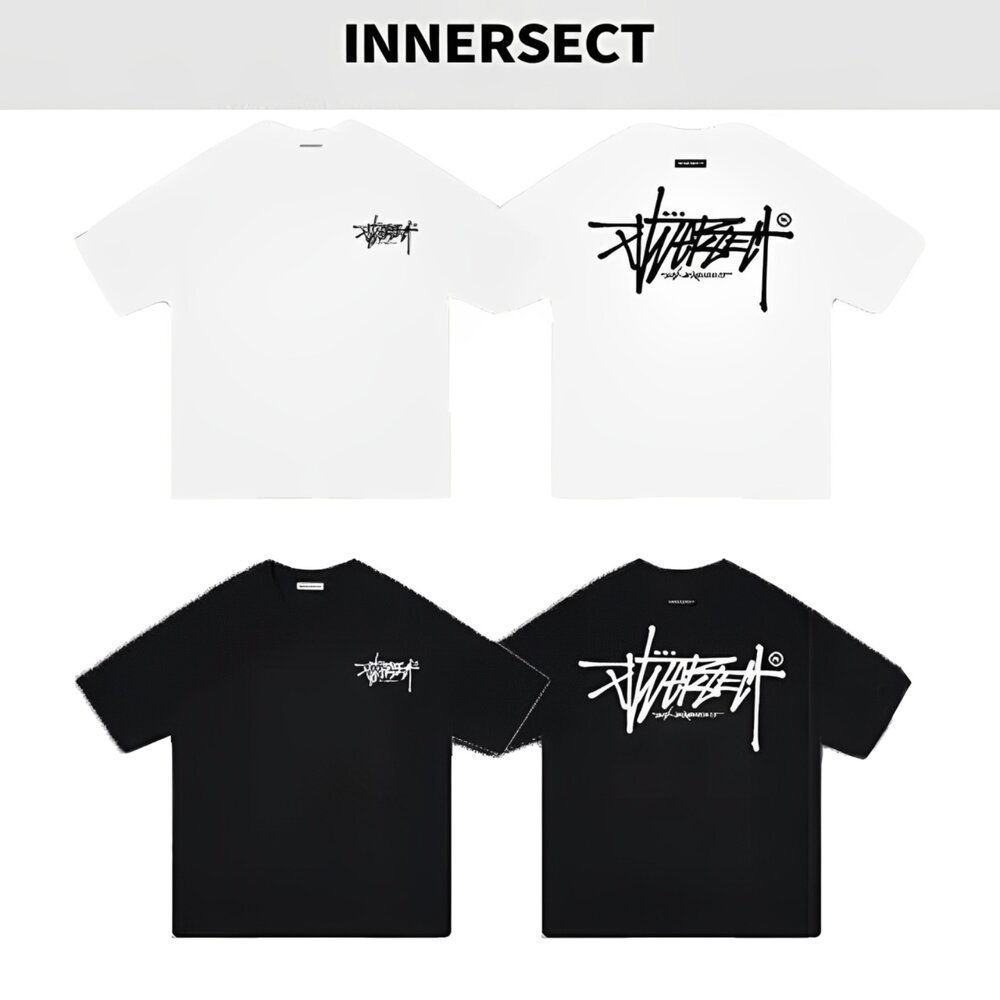 250627164739-INNERSECT THE THREE 三生萬物 夏季 圓領 厚磅 短袖 美式 草寫 文字