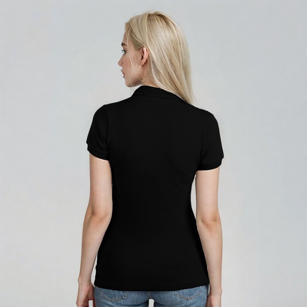 POLO Ralph Lauren 女款 大馬 金馬 刺繡 POLO衫 雙扣 版型偏小 女生上衣 現貨-圖片-2