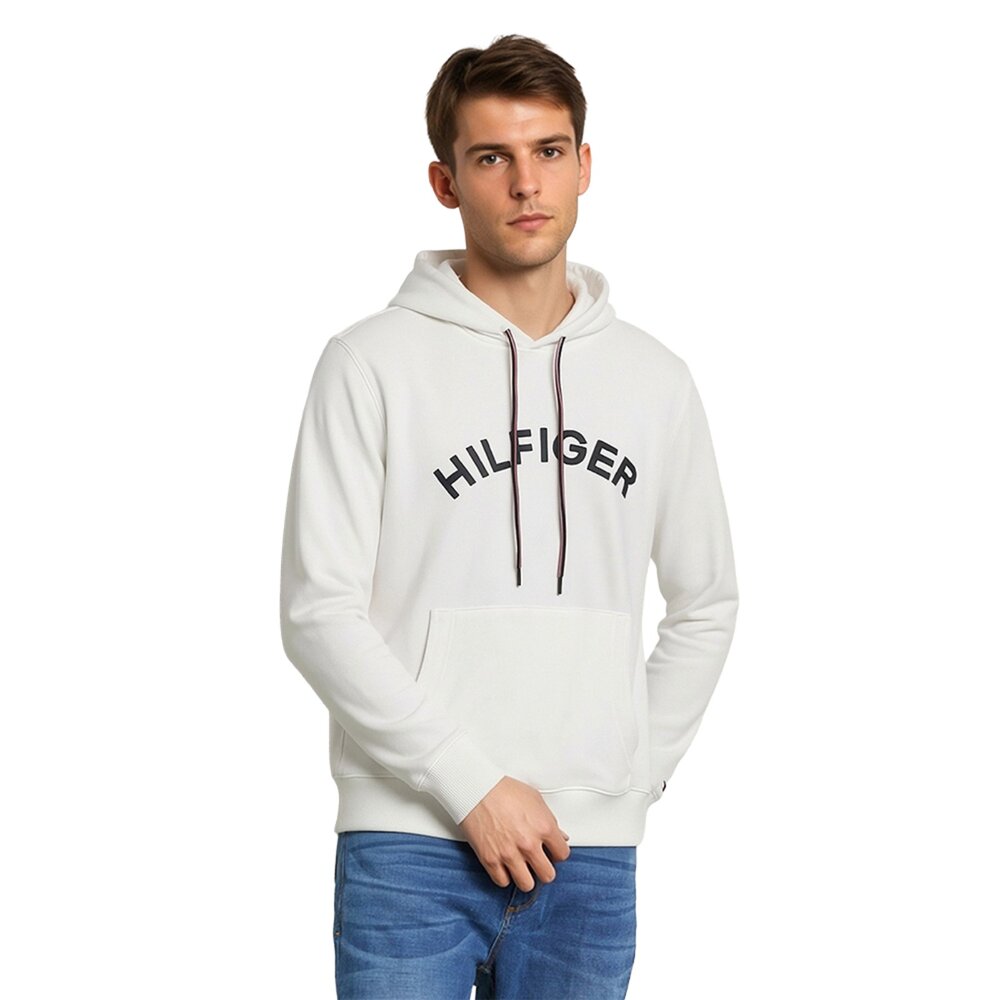 260708160202-TOMMY HILFIGER  刺繡  經典LOGO 文字 連帽上衣