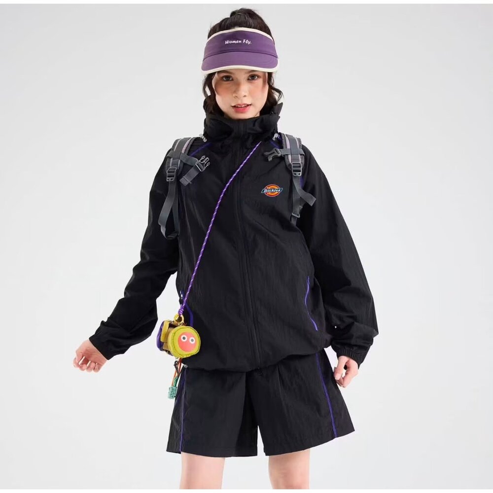 Dickies 冰絲涼感 防紫外線UPF50+ 防曬 連帽 外套 男女可穿-圖片-3