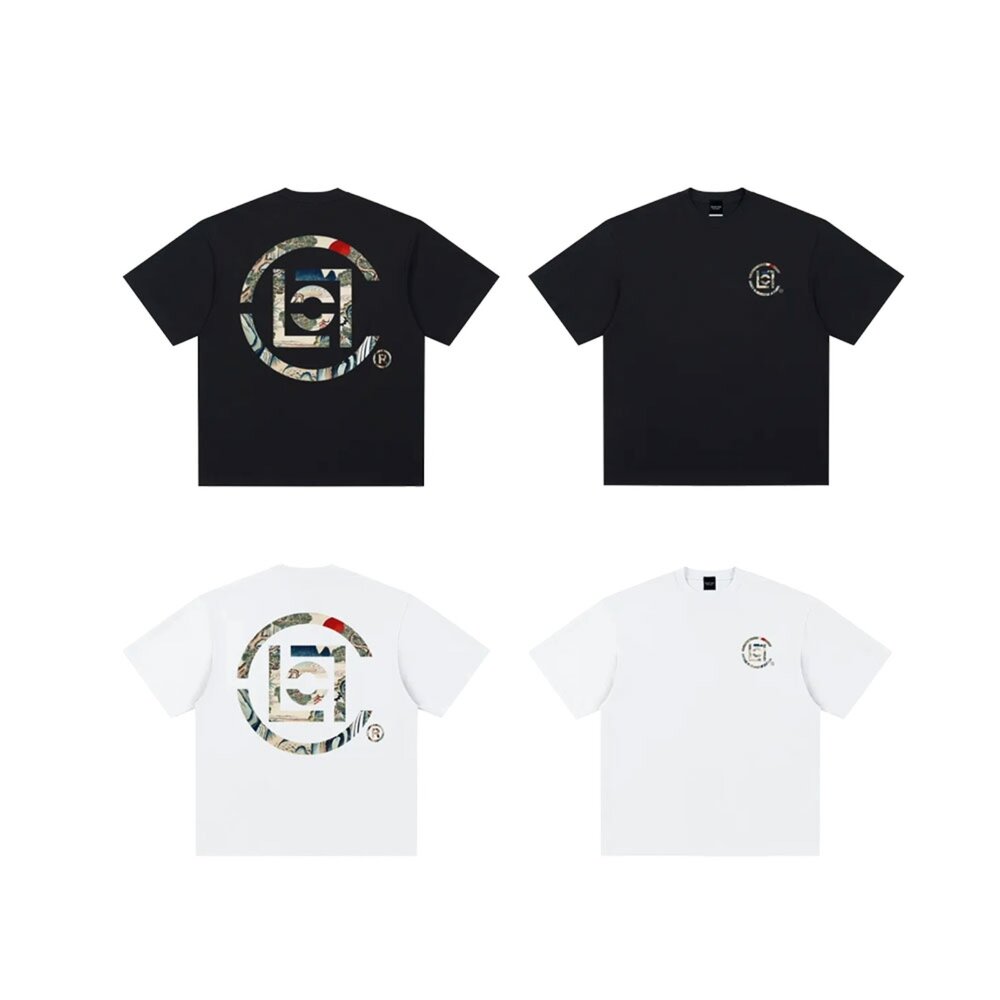 CLOT CLOTTEE 中國 國畫短T 花花 經典LOGO 短袖-圖片-1