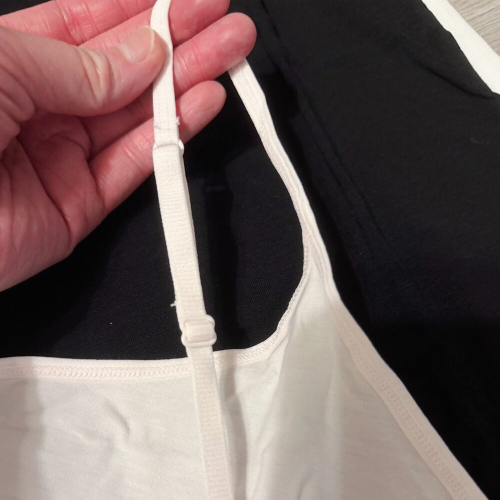 🇺🇸 Felina Cotton Stretch 棉質彈性細肩背心 4件組-圖片-2