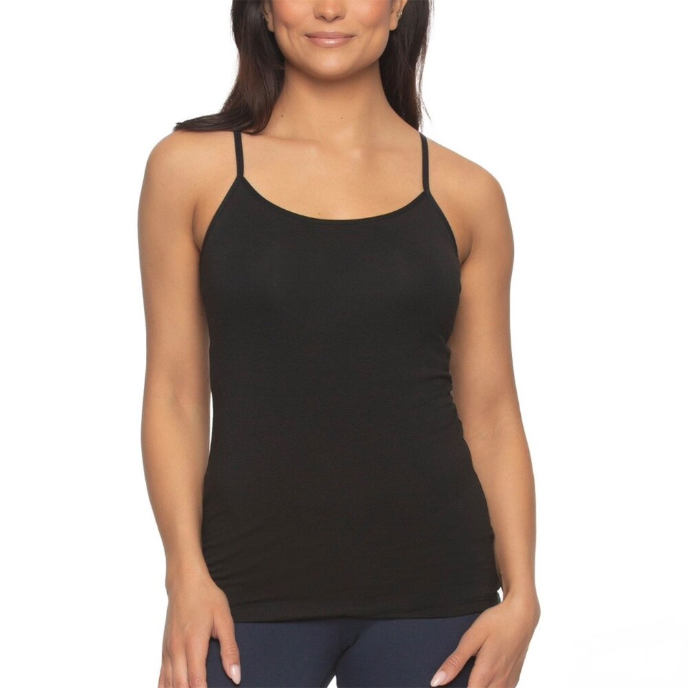 🇺🇸 Felina Cotton Stretch 棉質彈性細肩背心 4件組-圖片-3