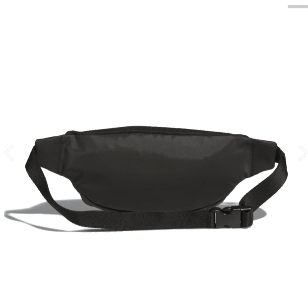 ADIDAS 腰包 側背包 斜背 隨身包 經典三線 logo 配件 黑色 IT2047-圖片-3