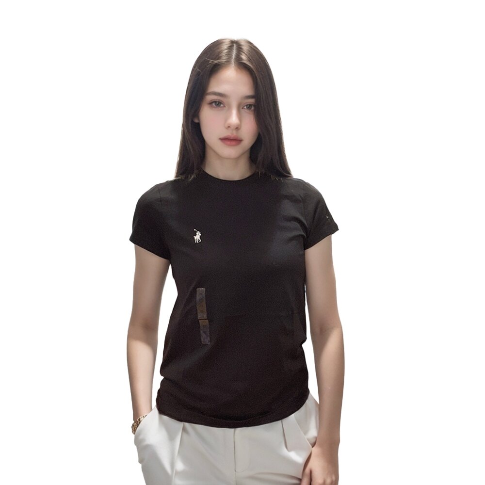 POLO RALPH LAUREN 女生 圓領 刺繡 小馬素T 女生上衣 女生短袖 美國代購-圖片-2
