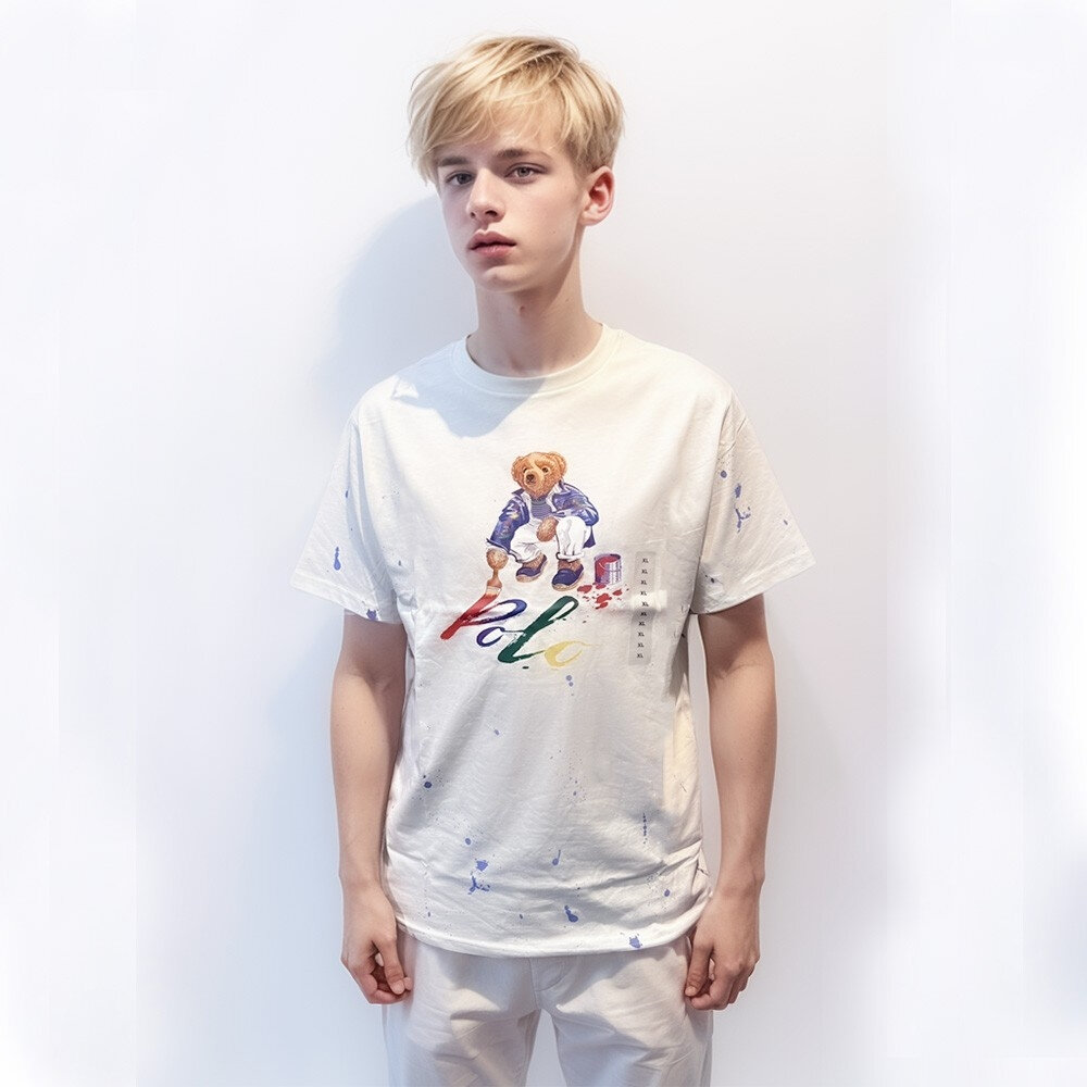 Polo Ralph Lauren 青年版 大童 小熊 短T 短袖T恤 POLO小熊-圖片-5