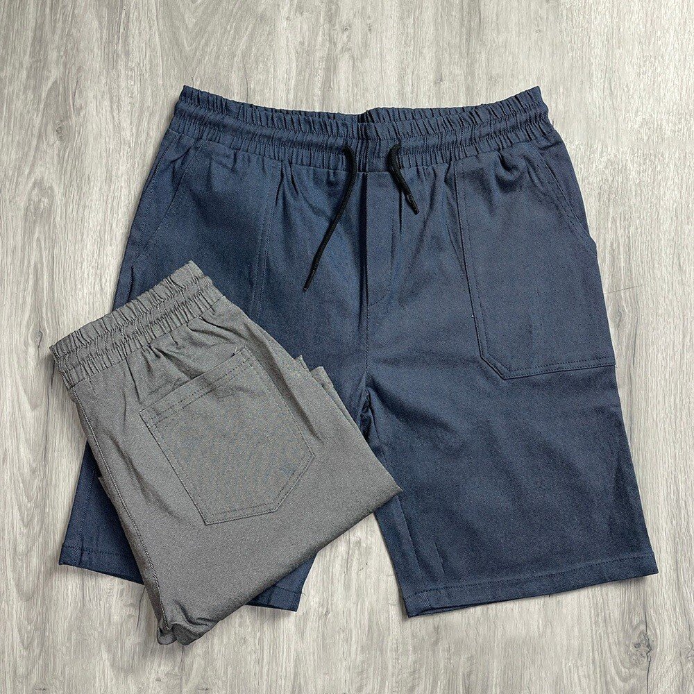 韓版 短褲 基本款 素面 微彈性短褲 韓版短褲 夏季短褲 休閒短褲 高磅數 大口袋 牛仔短褲 工作短褲 大尺碼 1604-圖片-6