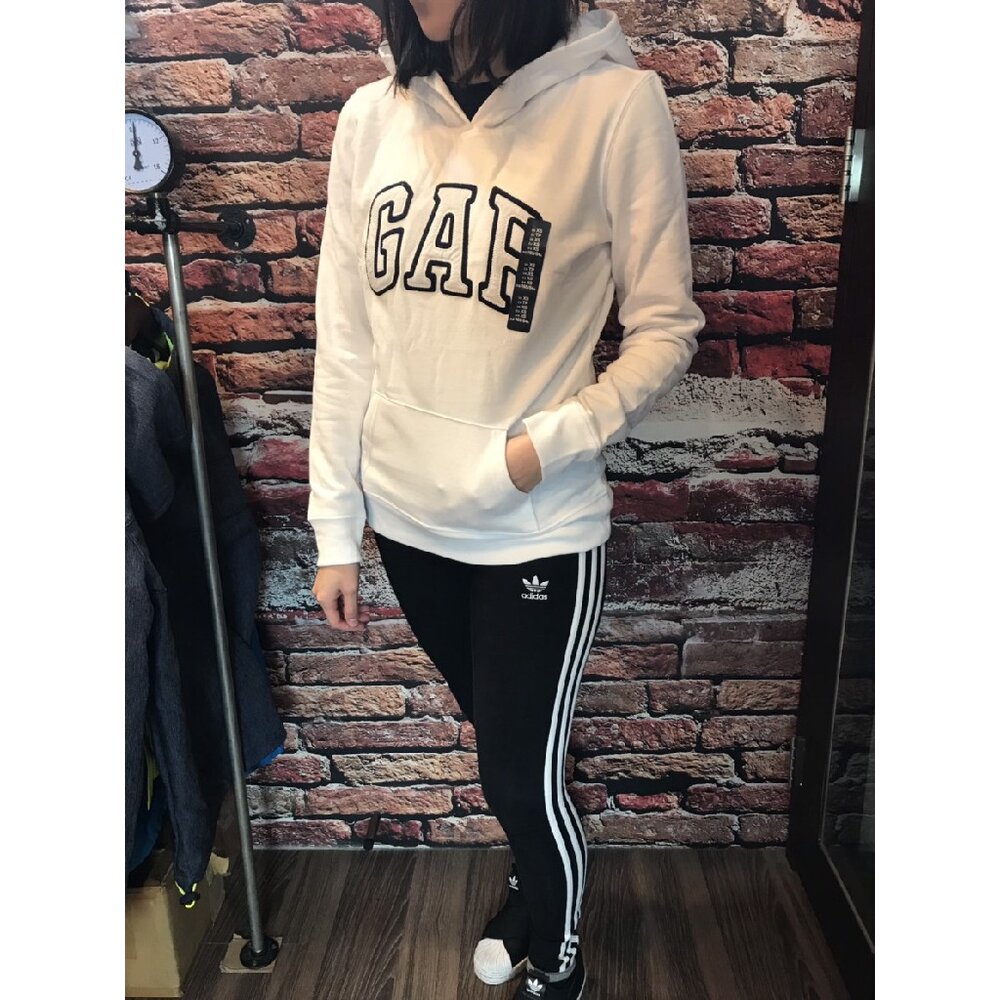 GAP 經典LOGO 帽T 保暖 女生款 經典貼布 LOGO【現貨】-圖片-5