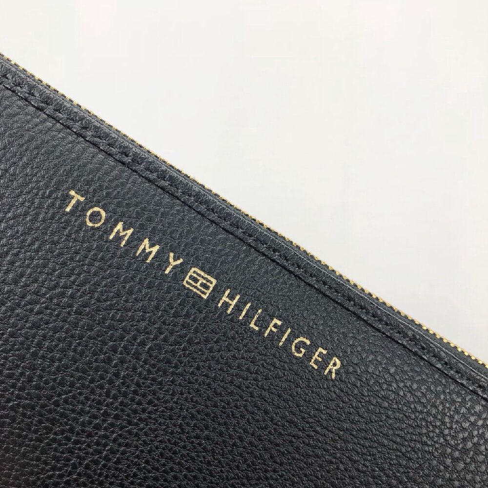 TOMMY Tommy Hilfiger 長夾 經典LOGO 皮革 零錢帶 多卡皮夾 TOMMY長夾-圖片-10