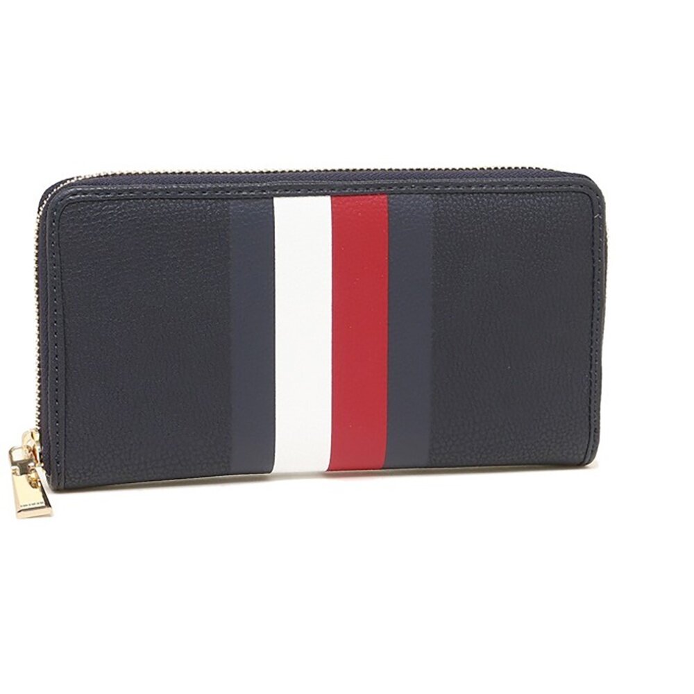 TOMMY Tommy Hilfiger 長夾 經典LOGO 皮革 零錢帶 多卡皮夾 TOMMY長夾-圖片-2