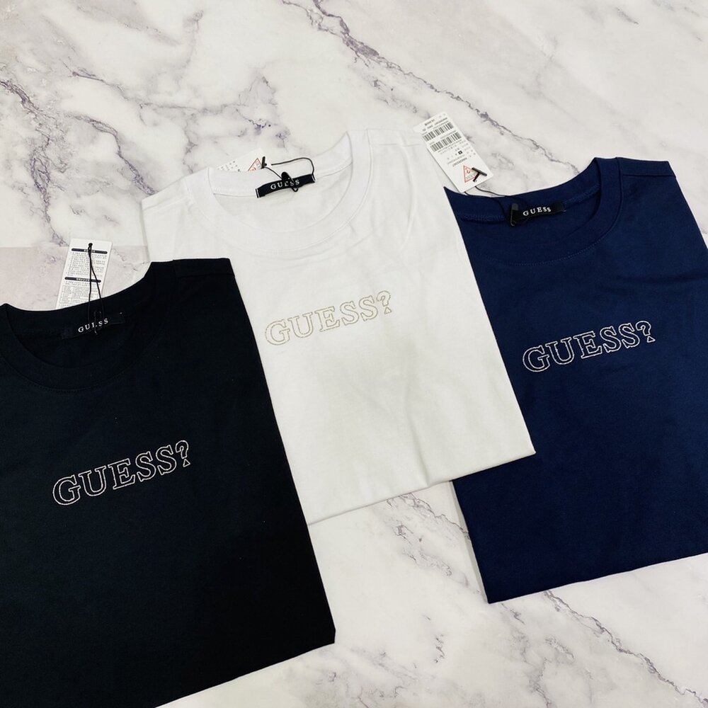 Guess 男生衣著 男生成人 GUESS短T 短T 情侶裝 T恤 經典倒三角 短袖 韓國公司貨-圖片-6
