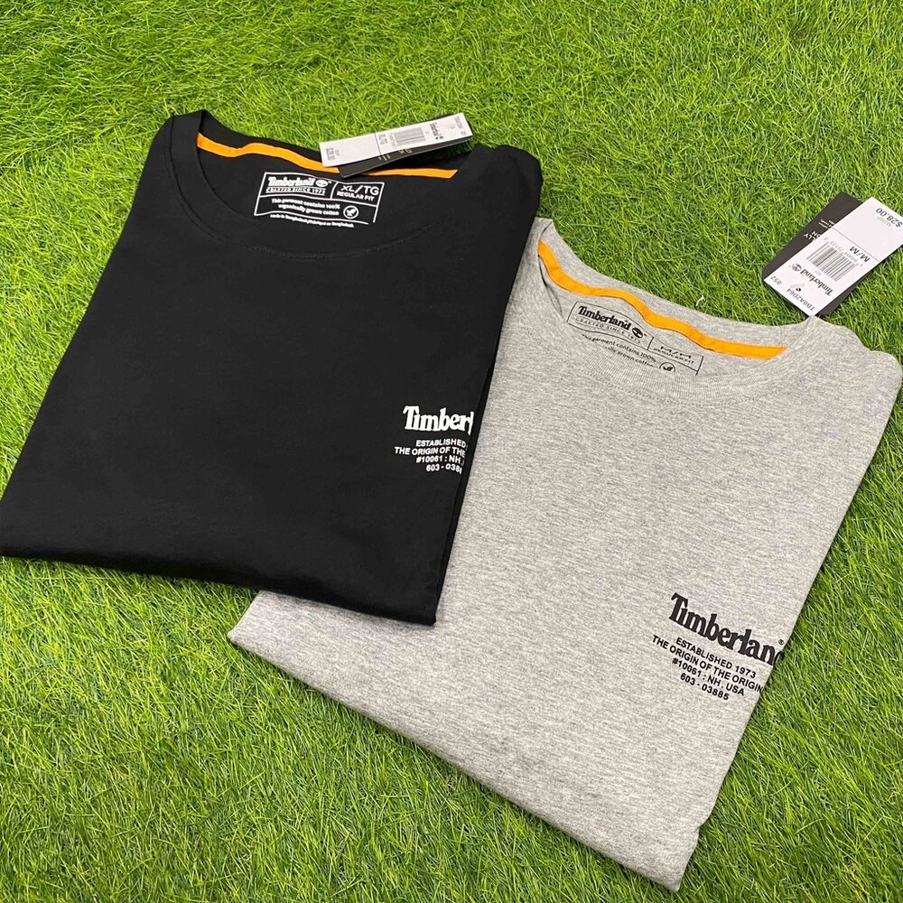 Timberland 踢不爛 特色 上衣 長袖t恤 經典LOGO 上衣 素T 休閒長袖 長袖 薄長袖-圖片-6