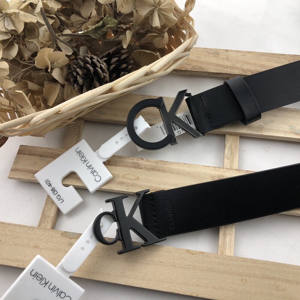Ck Calvin Klein 大logo 小logo 皮帶 經典款 封面照片