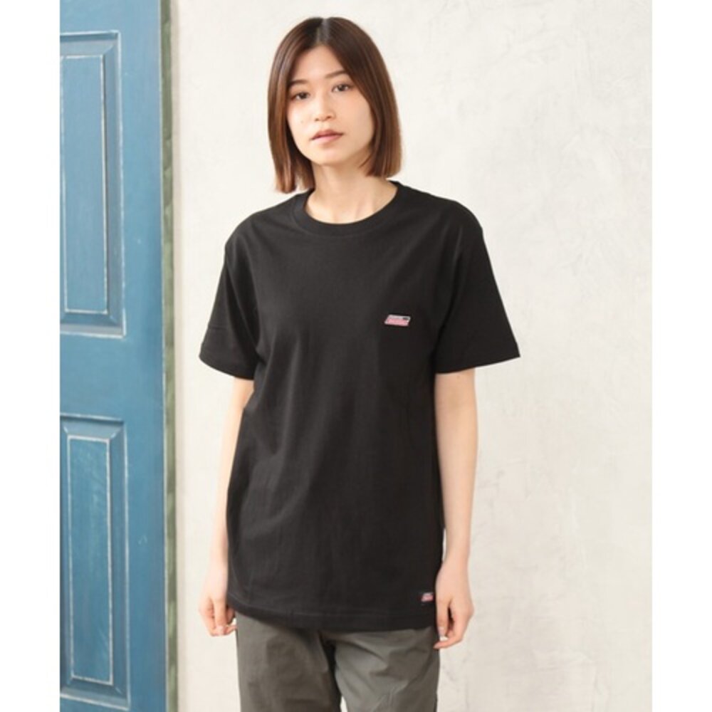 Dickies 印膠 小LOGO 經典 短袖 短Tee 拼接款 短T 口袋TEE-圖片-2