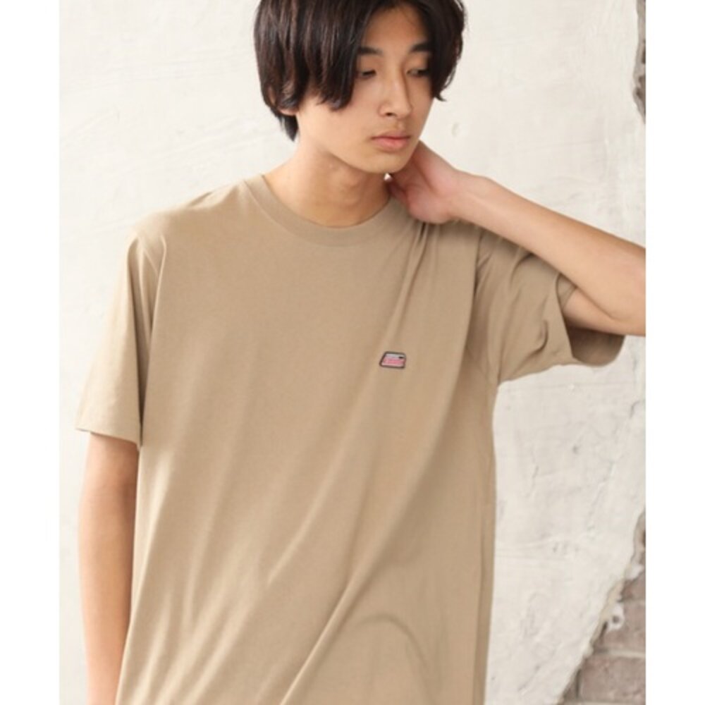 Dickies 印膠 小LOGO 經典 短袖 短Tee 拼接款 短T 口袋TEE-圖片-4