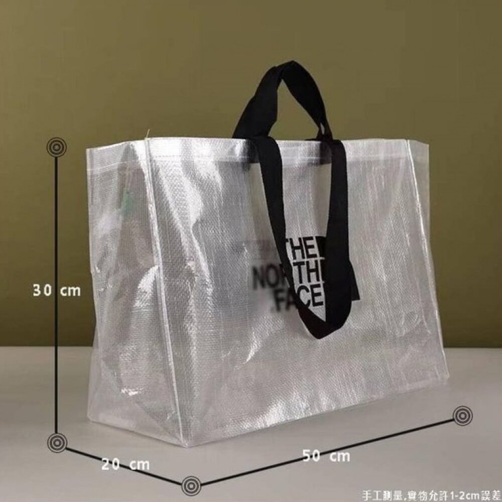 The North Face 北臉購物袋 提袋 韓國正品 托特包 防潑袋-圖片-1