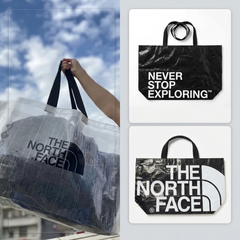 8499252100-The North Face 北臉購物袋 提袋 韓國正品 托特包 防潑袋